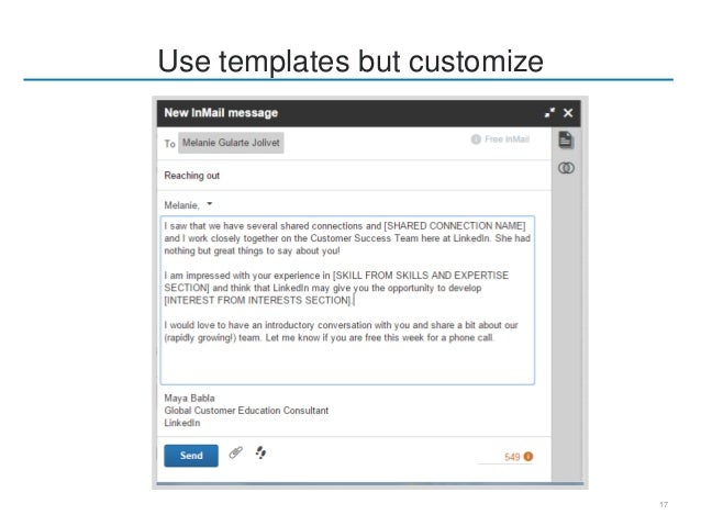 Linkedin Inmail Message Templates Linkedin Inmail Templates Gallery Linkedin Inmail Message Templates Linkedin Inmail Templates Gallery